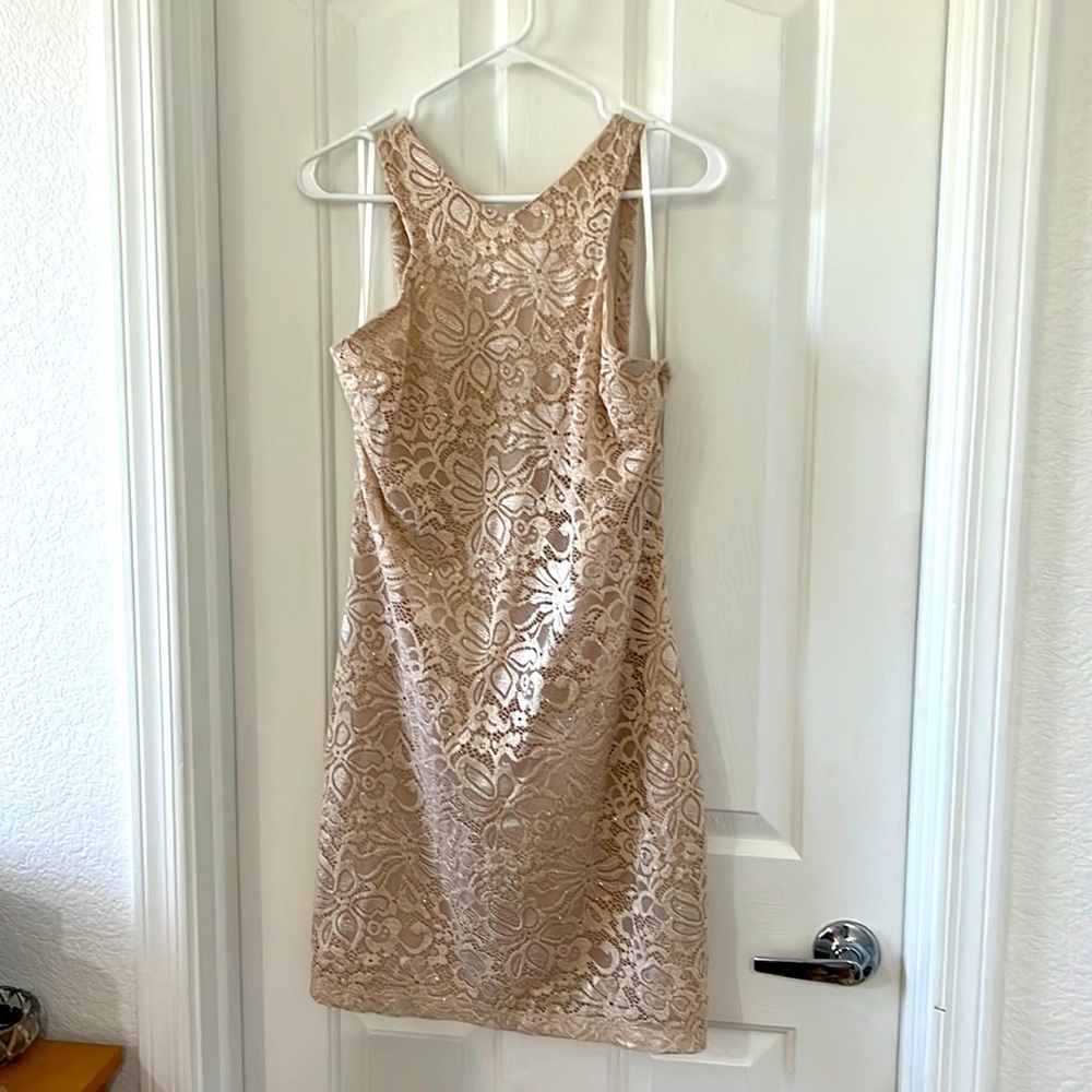Cream colored dress